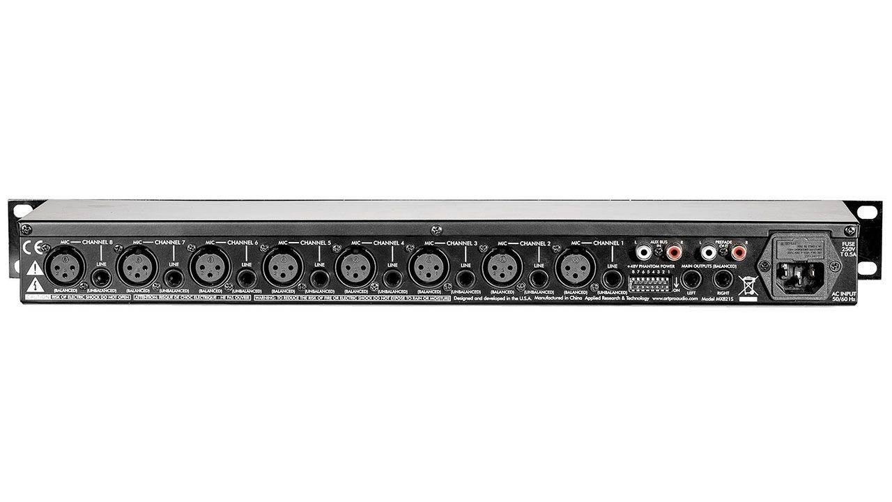 ART MX821S 8-Channel Personal Mixer Stereo