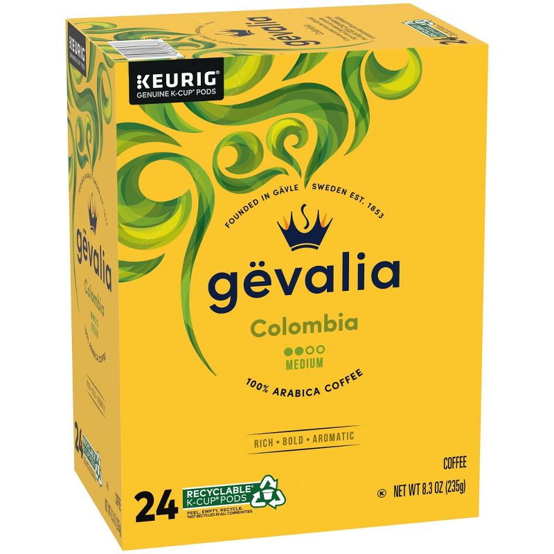 Gevalia Colombia Medium Roast Coffee Pods - 24ct