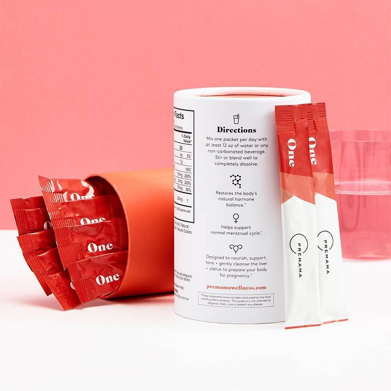 Premama Birth Control Cleanse Powder Packets - 28ct