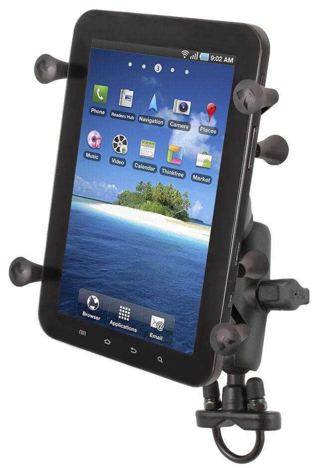 RAM Motorcycle/Handlebar X-Grip Mount for Samsung Galaxy Note 8.0, Others