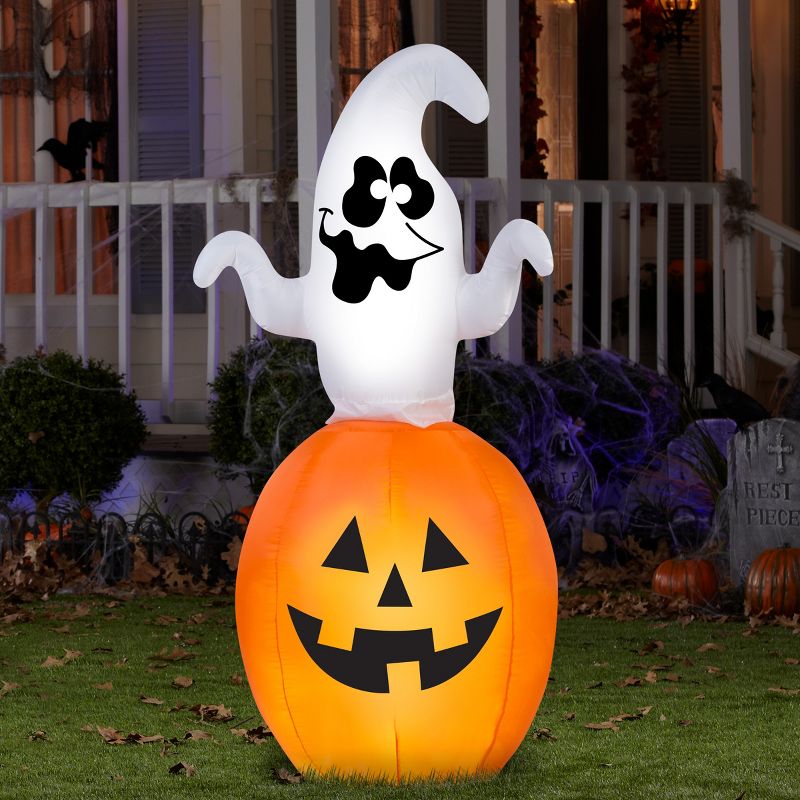 Airblown Jack and Zero Giant Halloween Inflatable Holiday Decoration