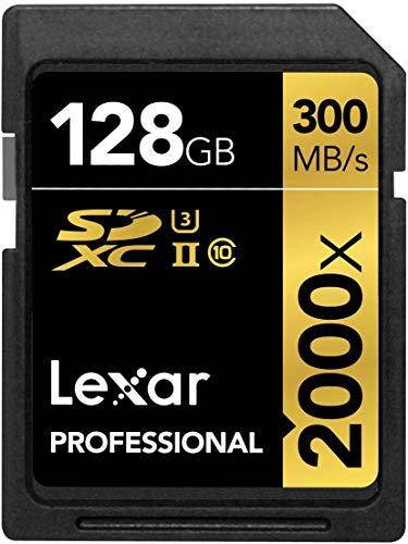 Lexar 128GB PRO SDHC 2000X RDR UII BL NA