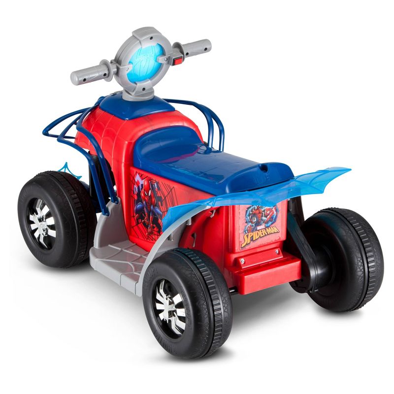 Spider-Man 6V Quad Powered Ride-On - Red