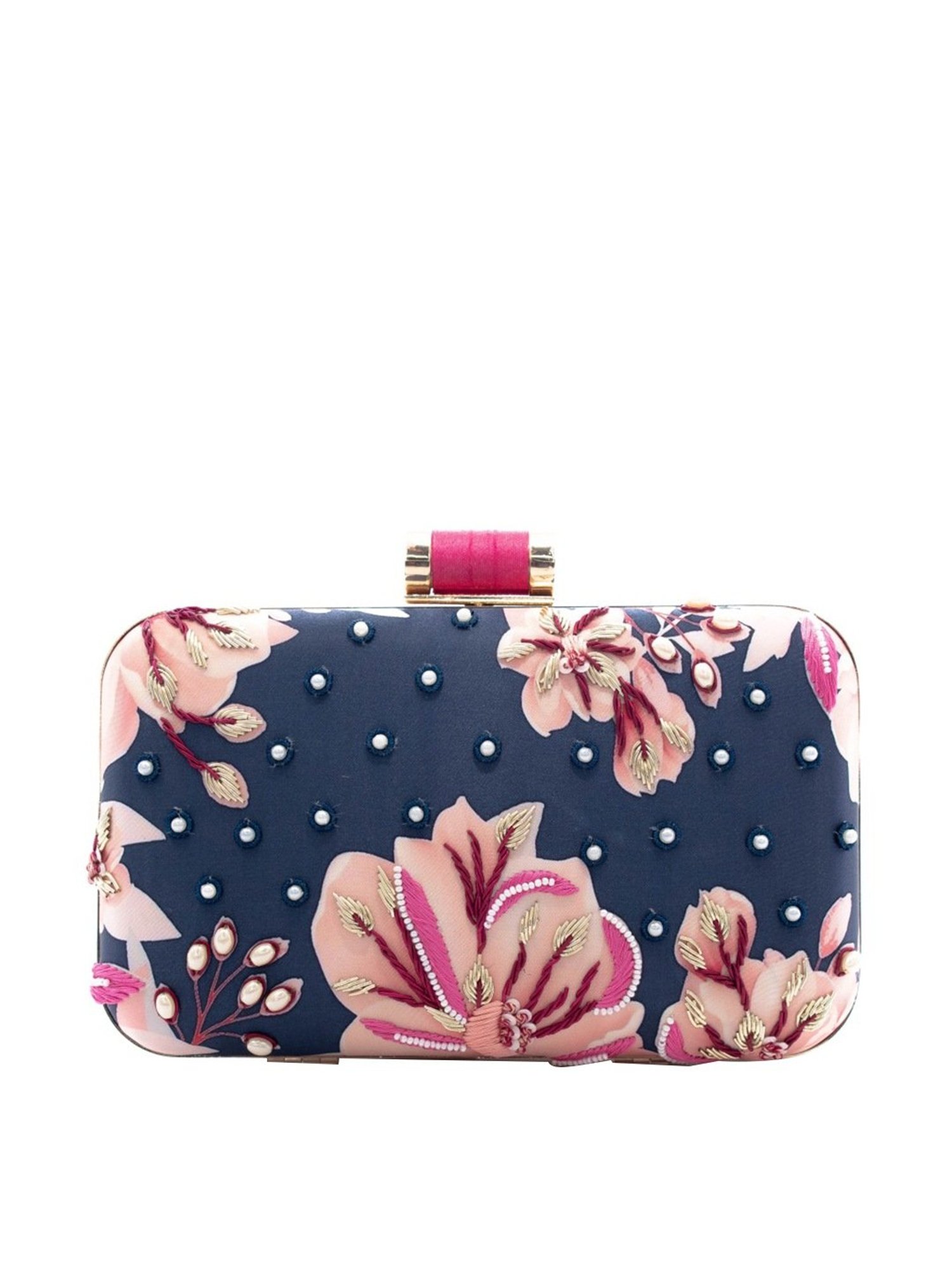 Sugarcrush Multicolor Silk Clutch