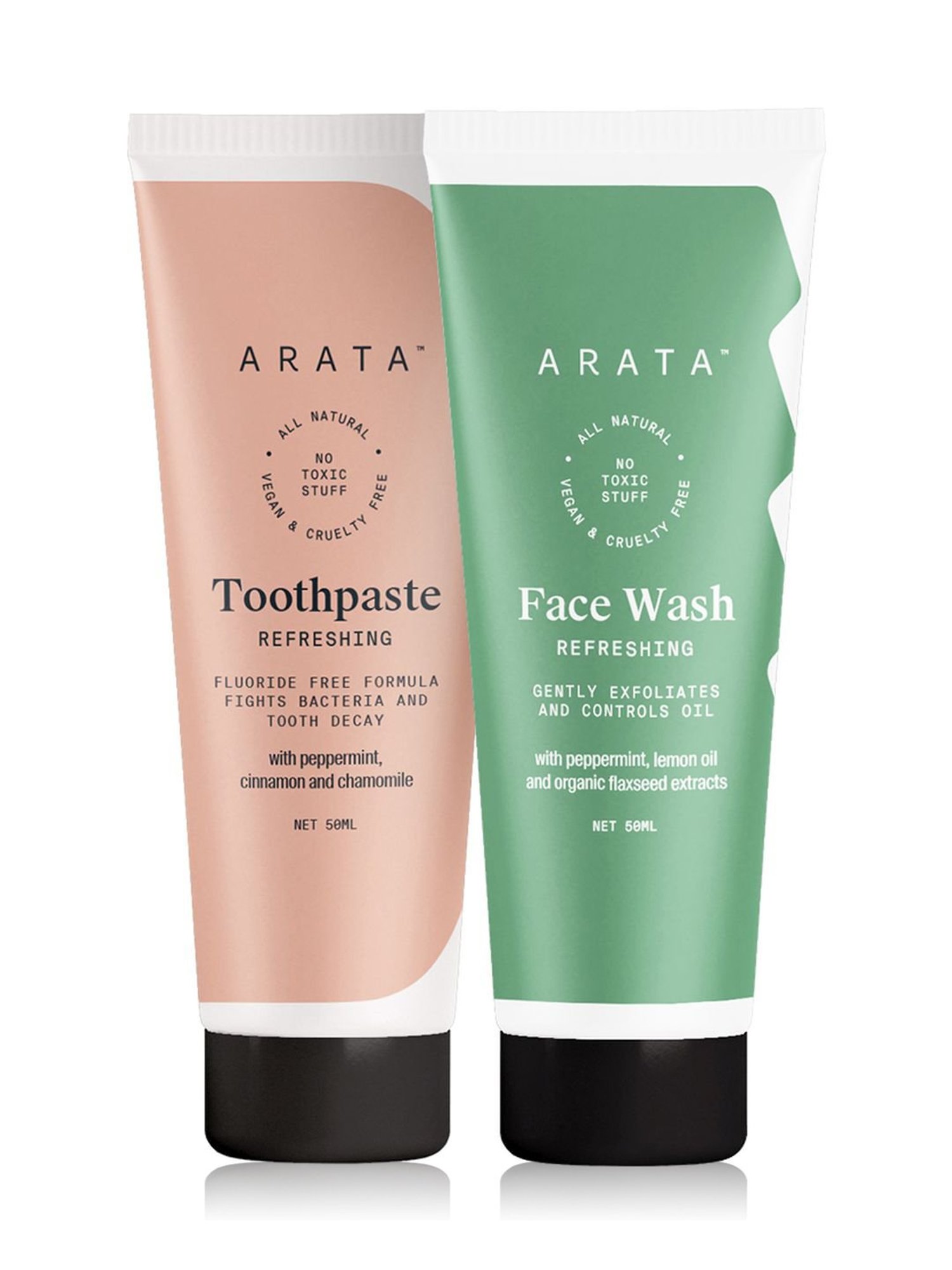 Arata Face Wash & Toothpaste Combo