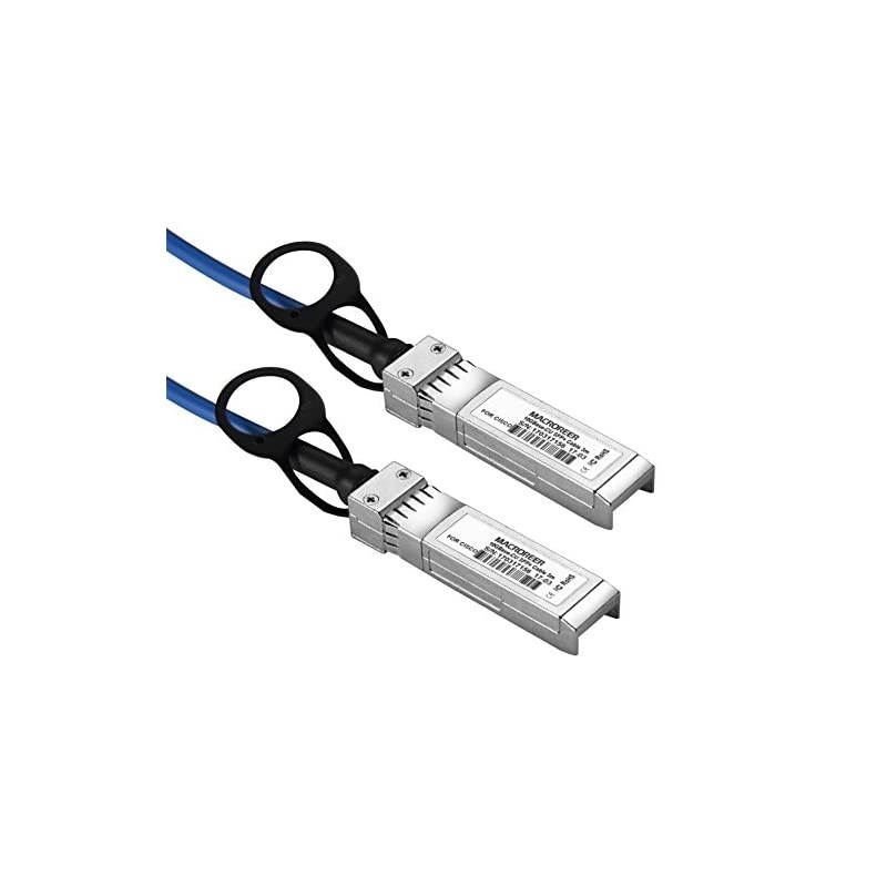 SFP+Direct Attach Cable for Ubiquiti Blue Color bE SFP+ Fiber Optic Cooper Cable 05 Meters 05m 16ft