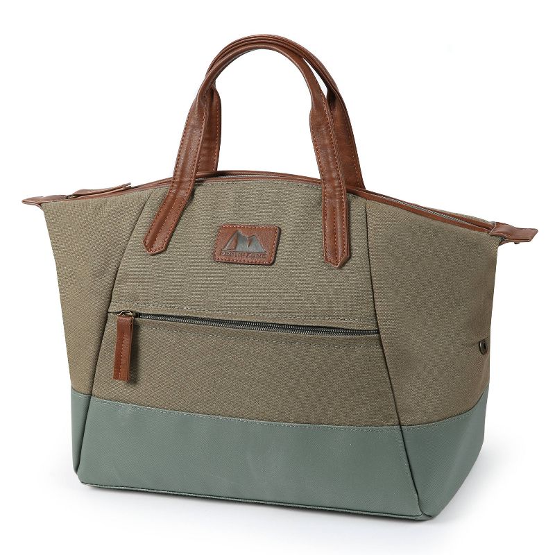 Arctic Zone Canvas Lunch Tote - Moss