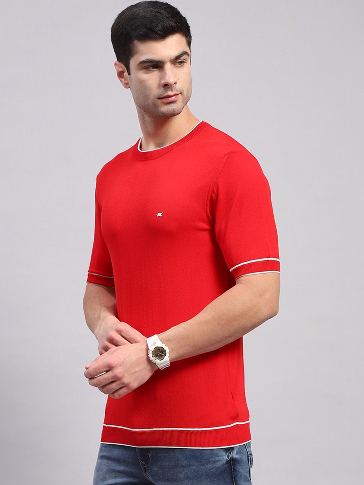 Monte Carlo Red Regular Fit T-Shirt