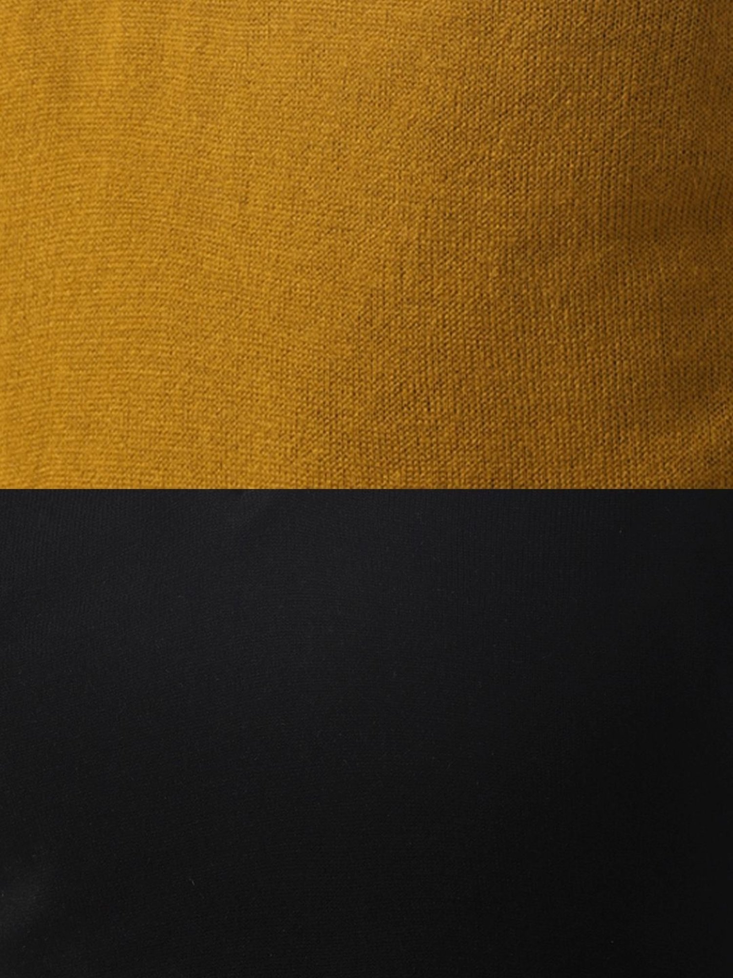 Peter England Black Regular Fit Sweater