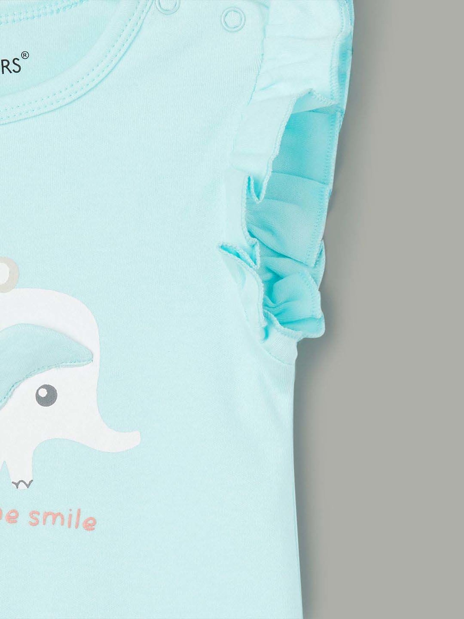 Juniors by Lifestyle Kids Multicolor Cotton Rompers