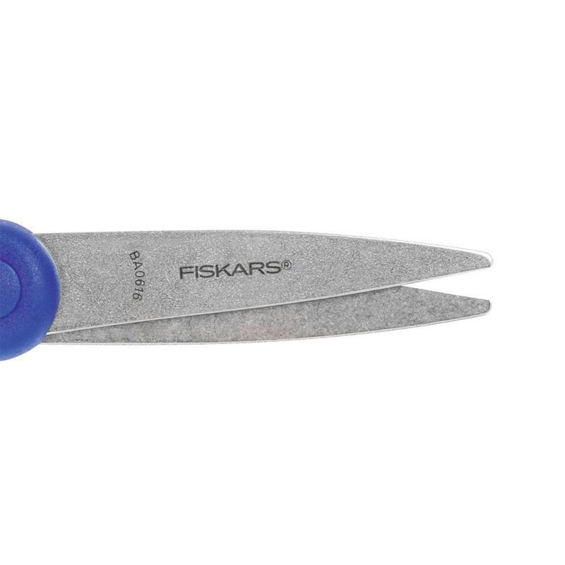Fiskars 6" Soft Grip Big Kids Scissors - Blue/Turquoise