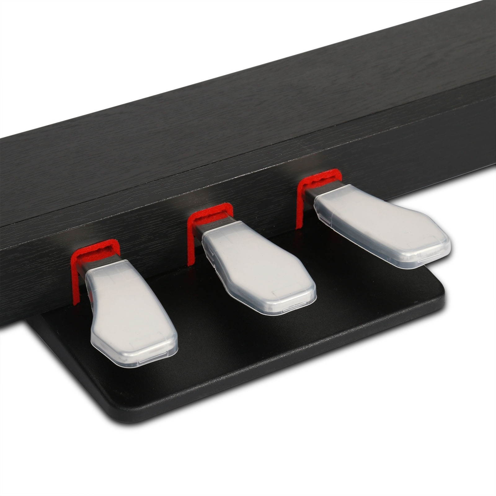 88 Key Piano Electric Digital Keyboard LCD Keyboard with Stand & 3 Pedal Board