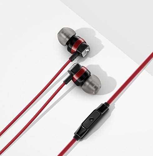 Sennheiser CX 300S In-Ear Headphones with Universal Smart Remote Control-Red