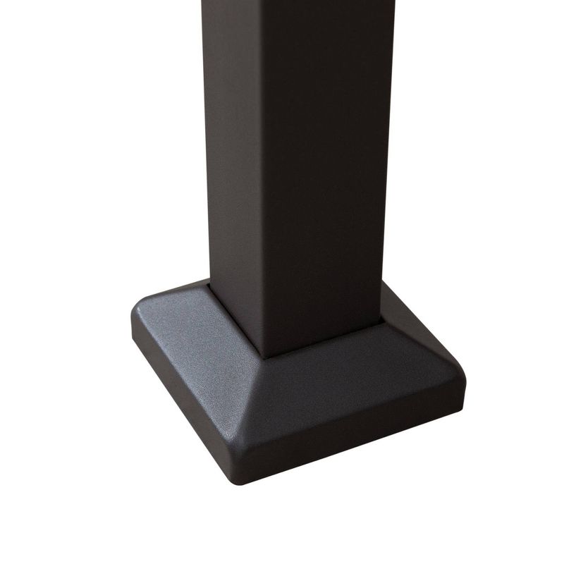 8.5' Elysium Attached Louvered Pergola - Vita