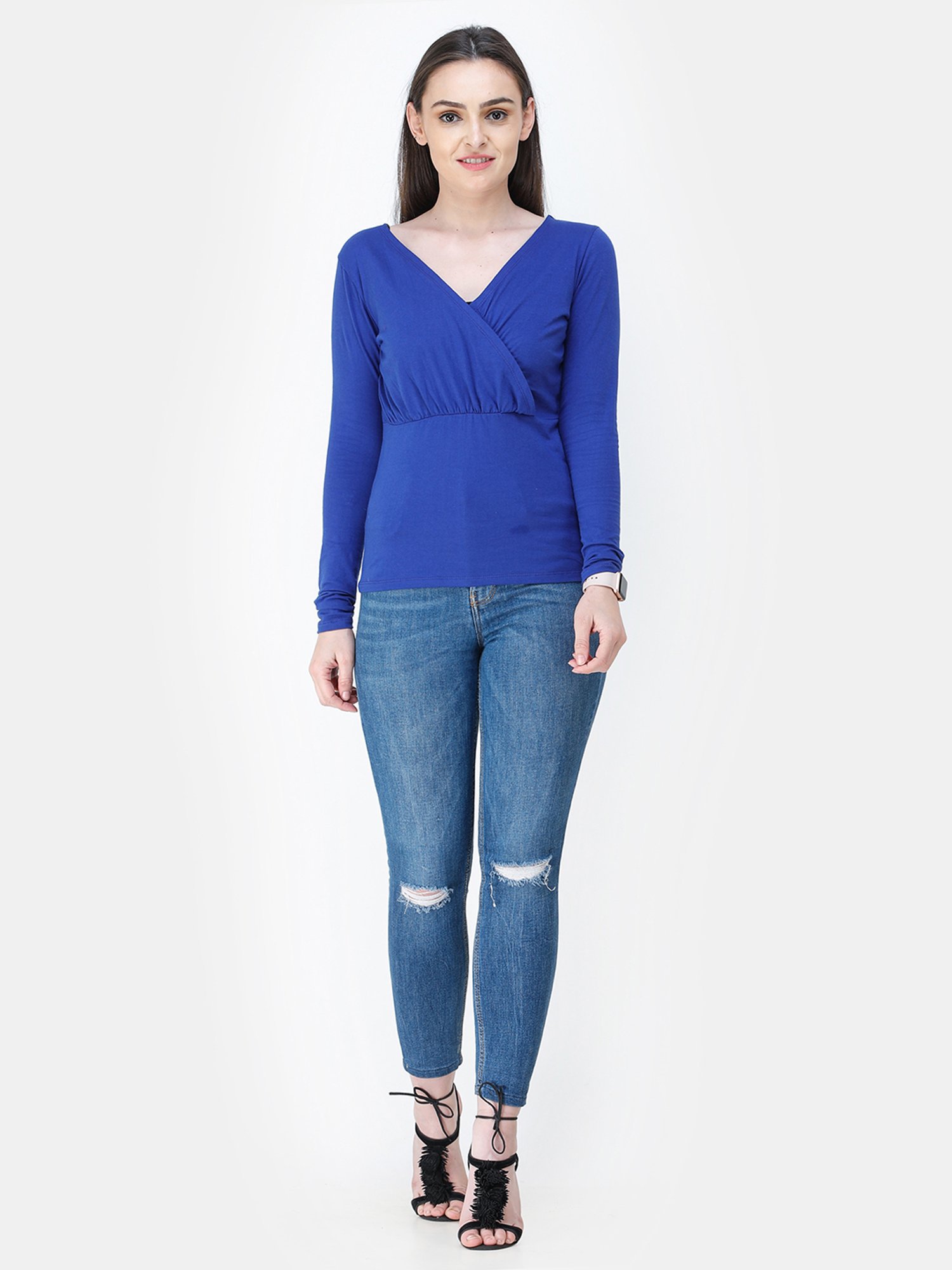 Cation Blue Top