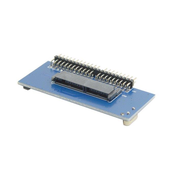 1.8 inch Micro SATA 16 7+9 Pin Female to IDE 44 Pin Male Header PCBA HDD Hard Disk Adapter