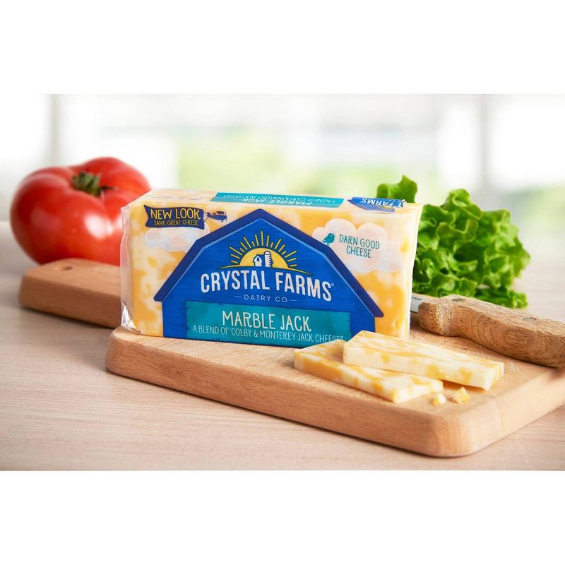 Crystal Farms Marble Jack Cheese - 8oz