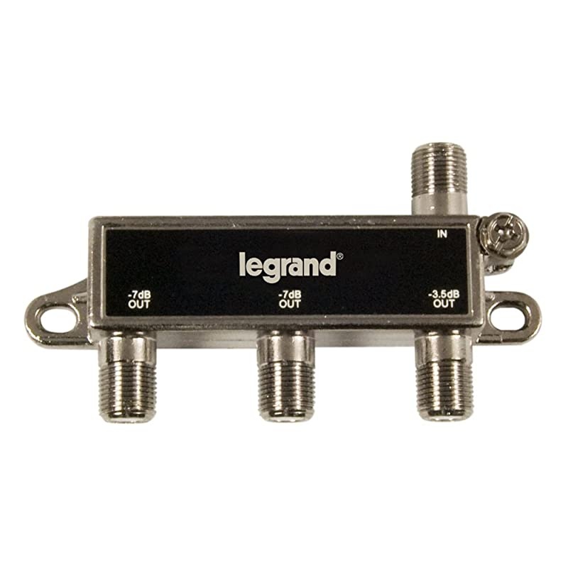 Home Office & Theater, Cable Splitter, Black, Signal Splitter, 3 Way, VM2203V1