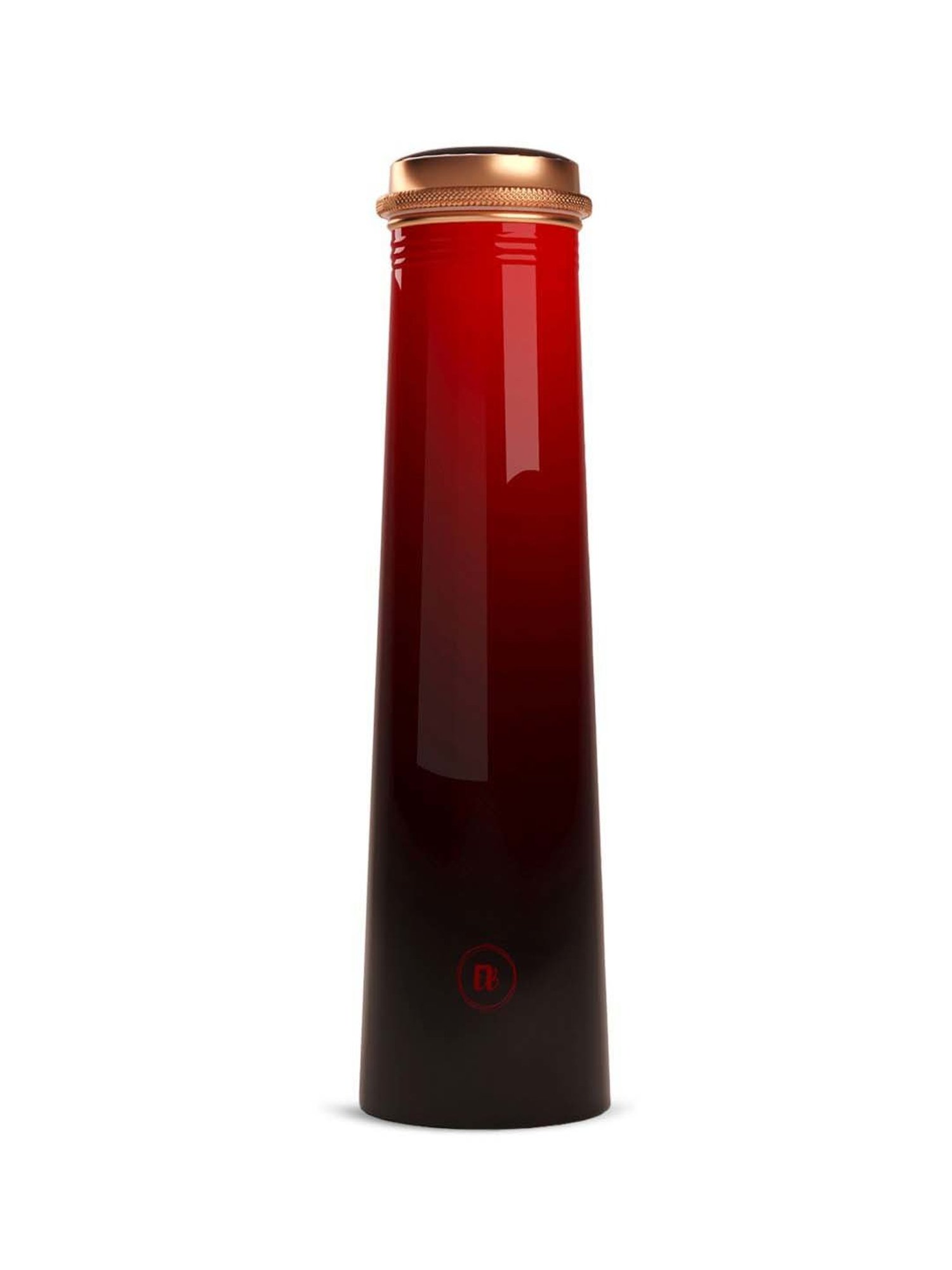 Everything Beautiful Red Copper Water Bottle - Slim (0.75 L)