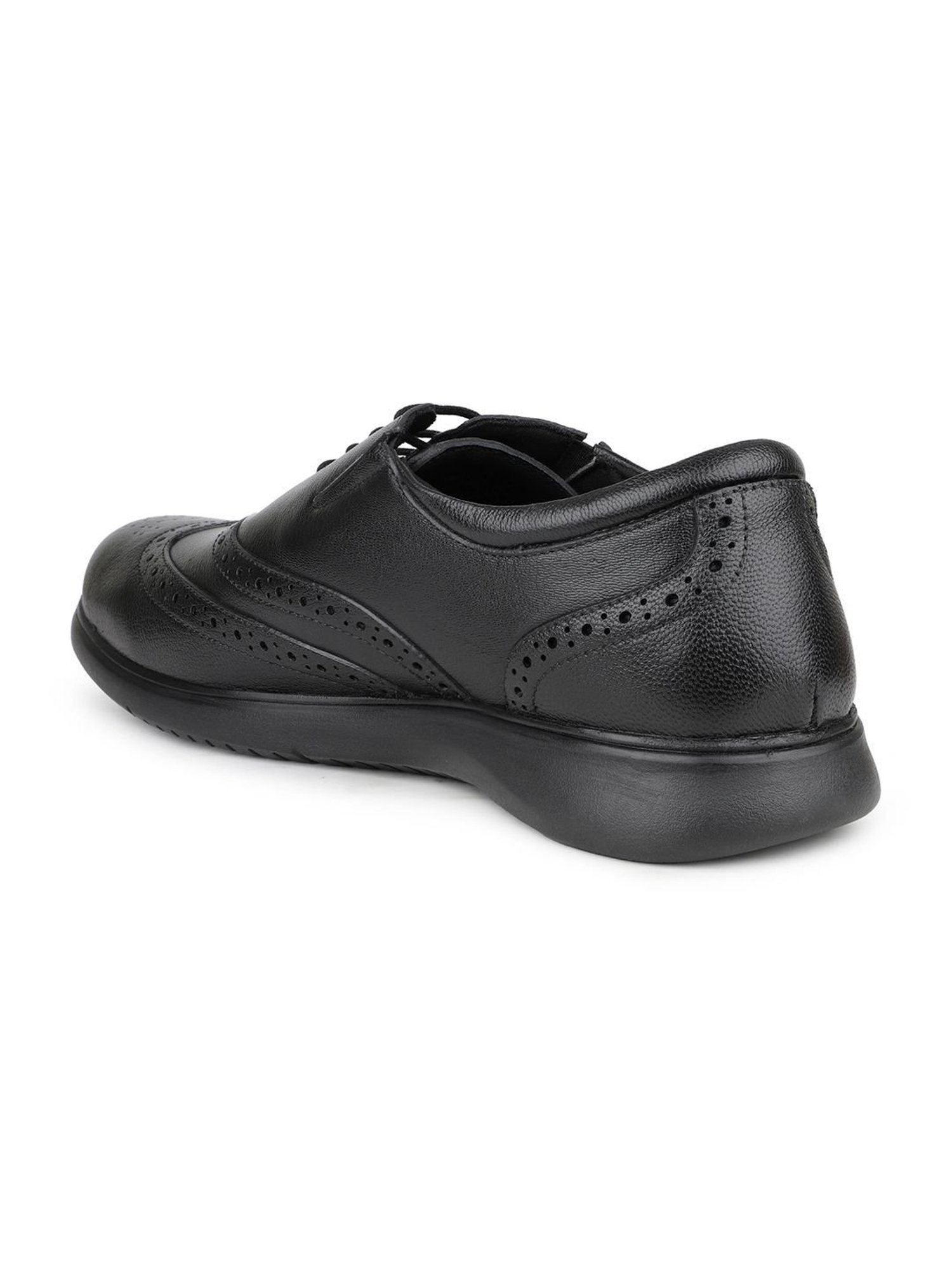 Privo by Inc.5 Men's Black Brogue Shoes
