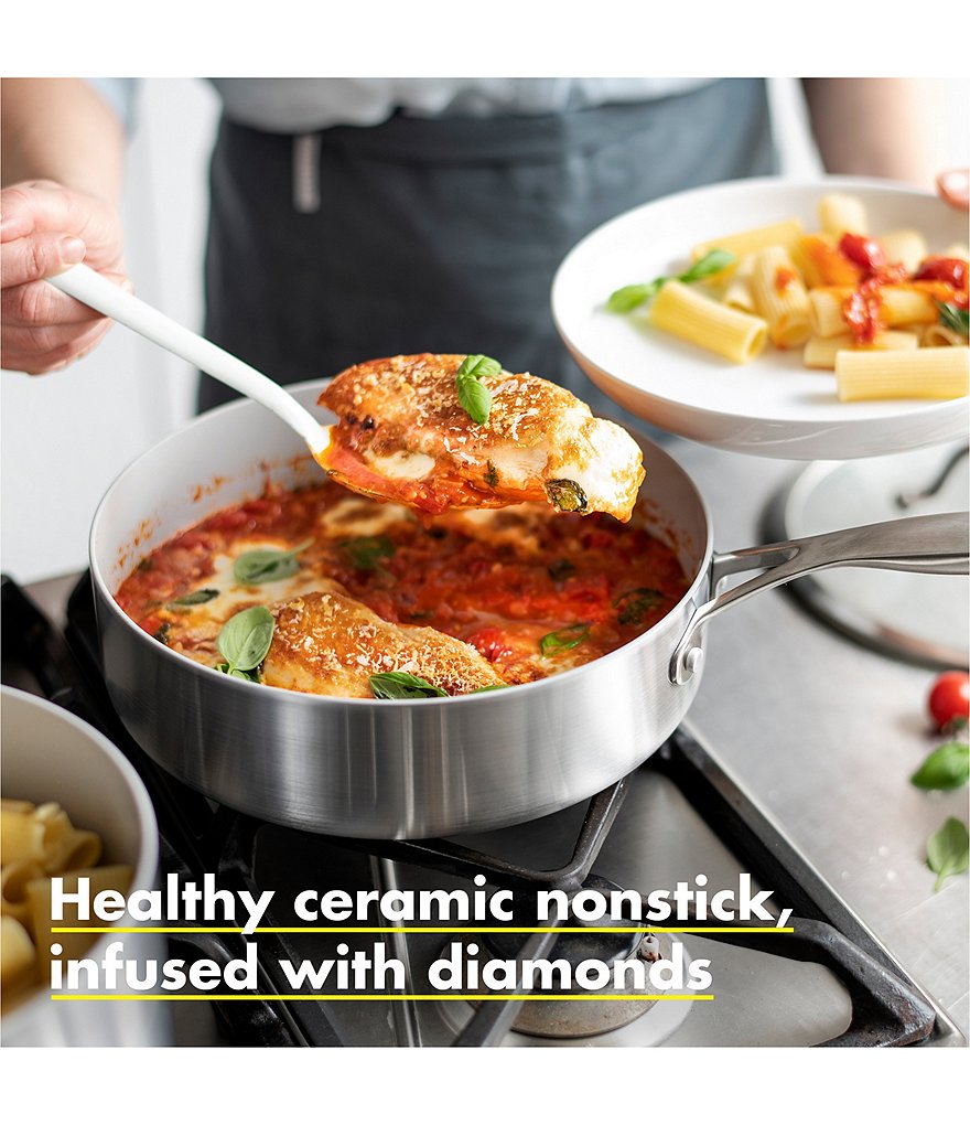 GreenPan Venice Pro Ceramic Non-Stick 7-Piece Cookware Set