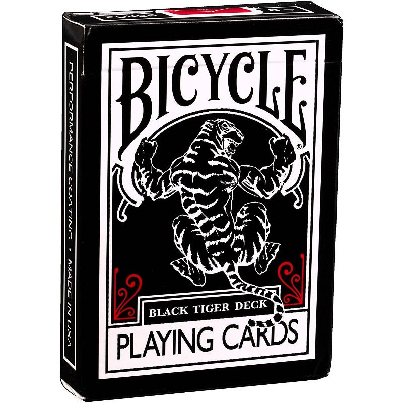 Ellusionist Bicycle Black Tiger Playing Cards Deck