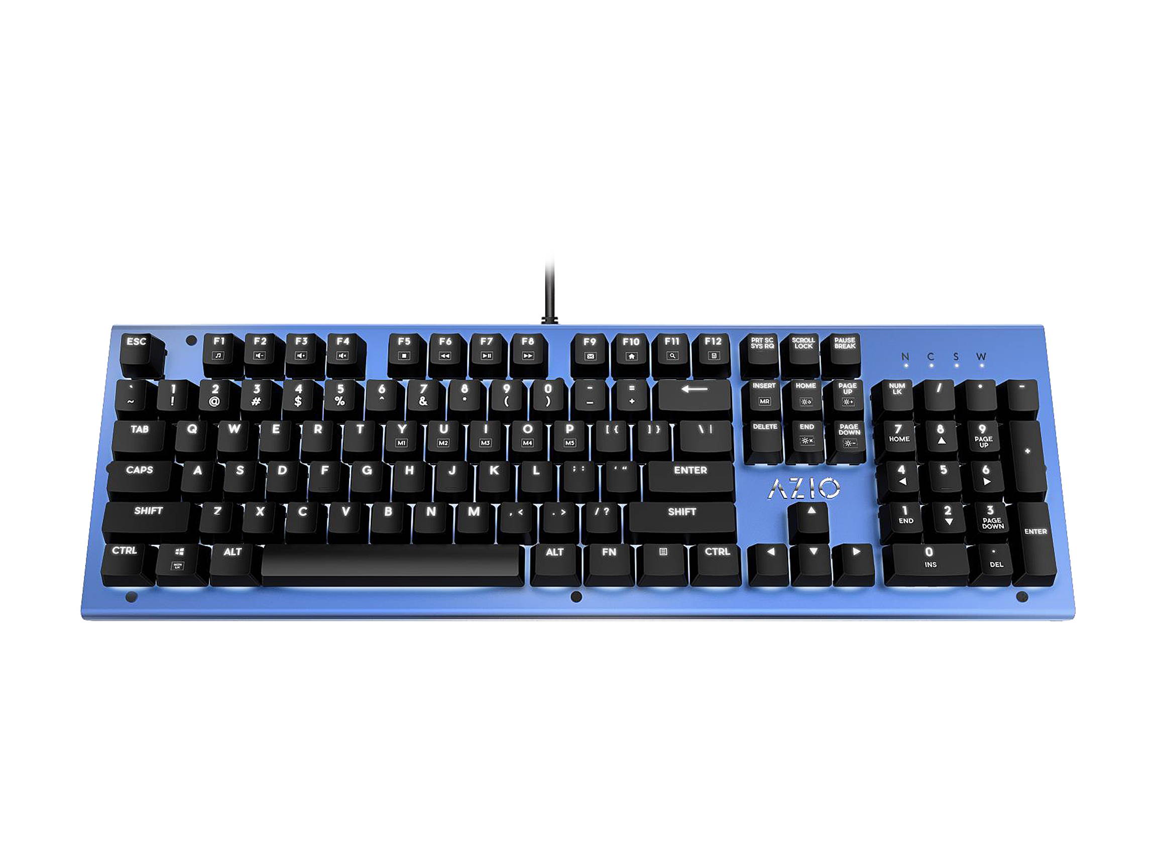 AZIO MK HUE Red USB Backlit Mechanical Keyboard