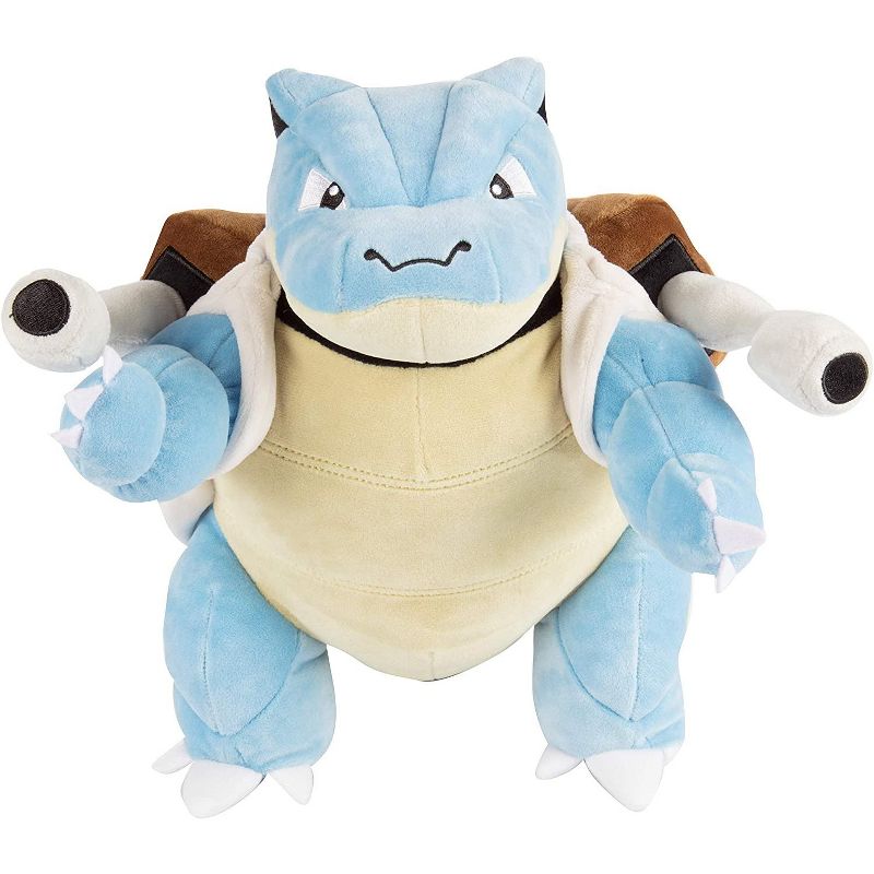 Jazwares Pokemon Blastoise Plush Stuffed Animal Toy 12"