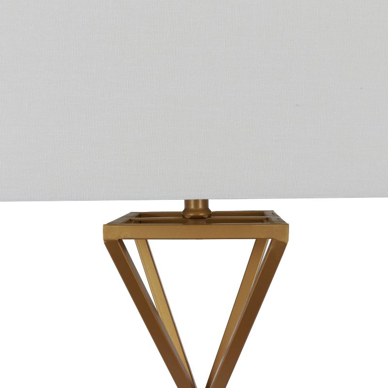 30" Margaret Table Lamp Painted Gold - Decor Therapy