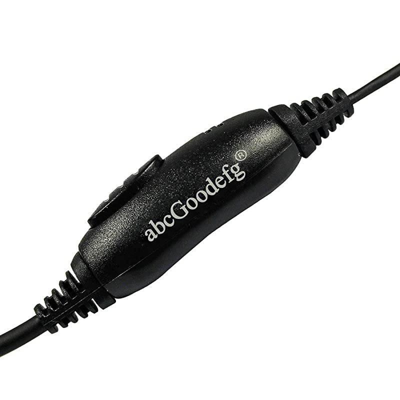 1 Pin 25mm Walkie Talkie Earpiece Headset Compatible for Motorola Radios G Shape Earpiece Cobra Talkabout T100 T100TP T260TP MH230R MR350R MS350R