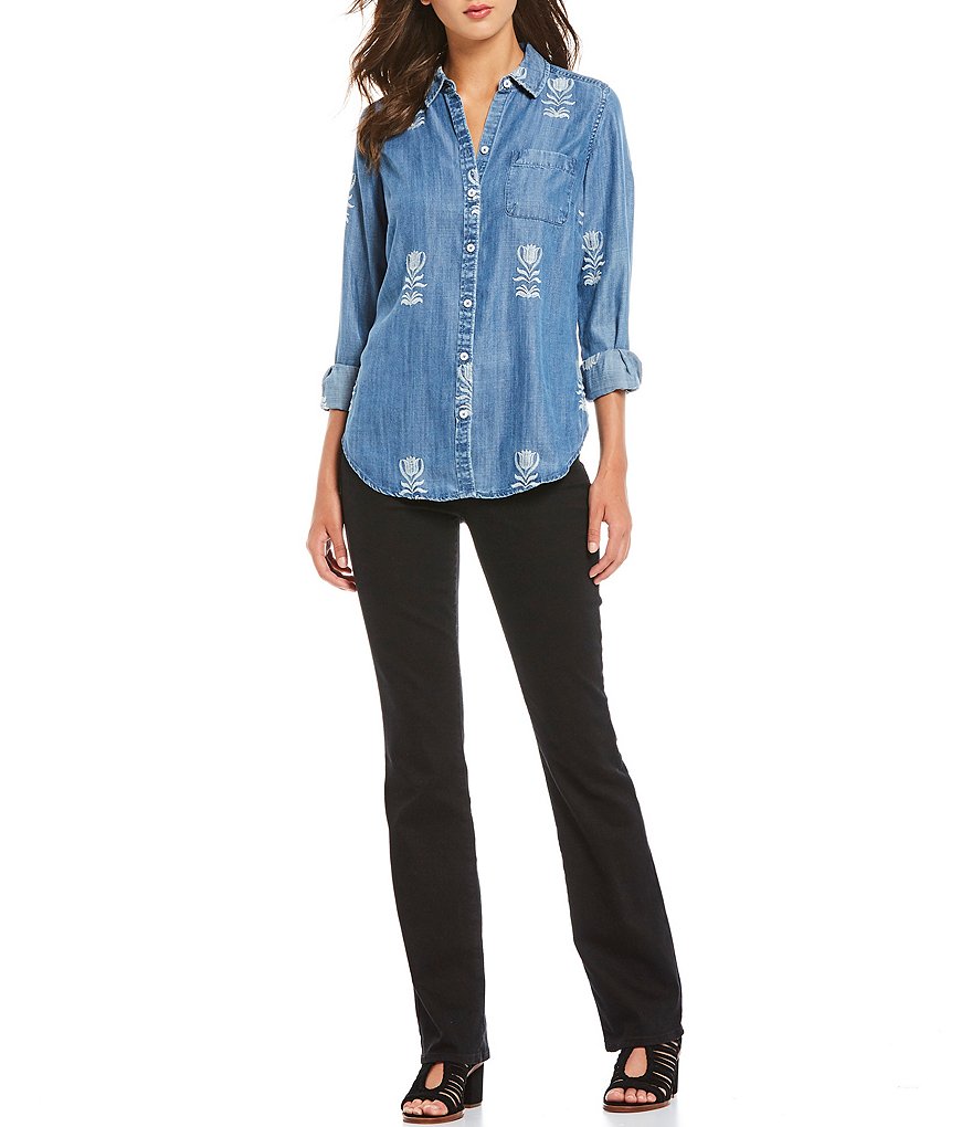 Code Bleu Petite Size Utility Crop Jeans