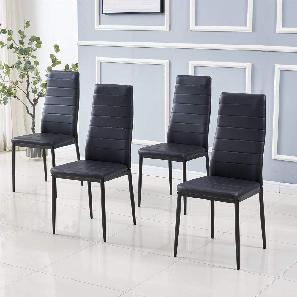 Ribbed Swivel Desk Chair Adjustable Task Chair PU Leather Mid Back Rolling Office Chair with Wheels Padded Task Conference Chair with Backrest for Office Home Computer Without Arms, White