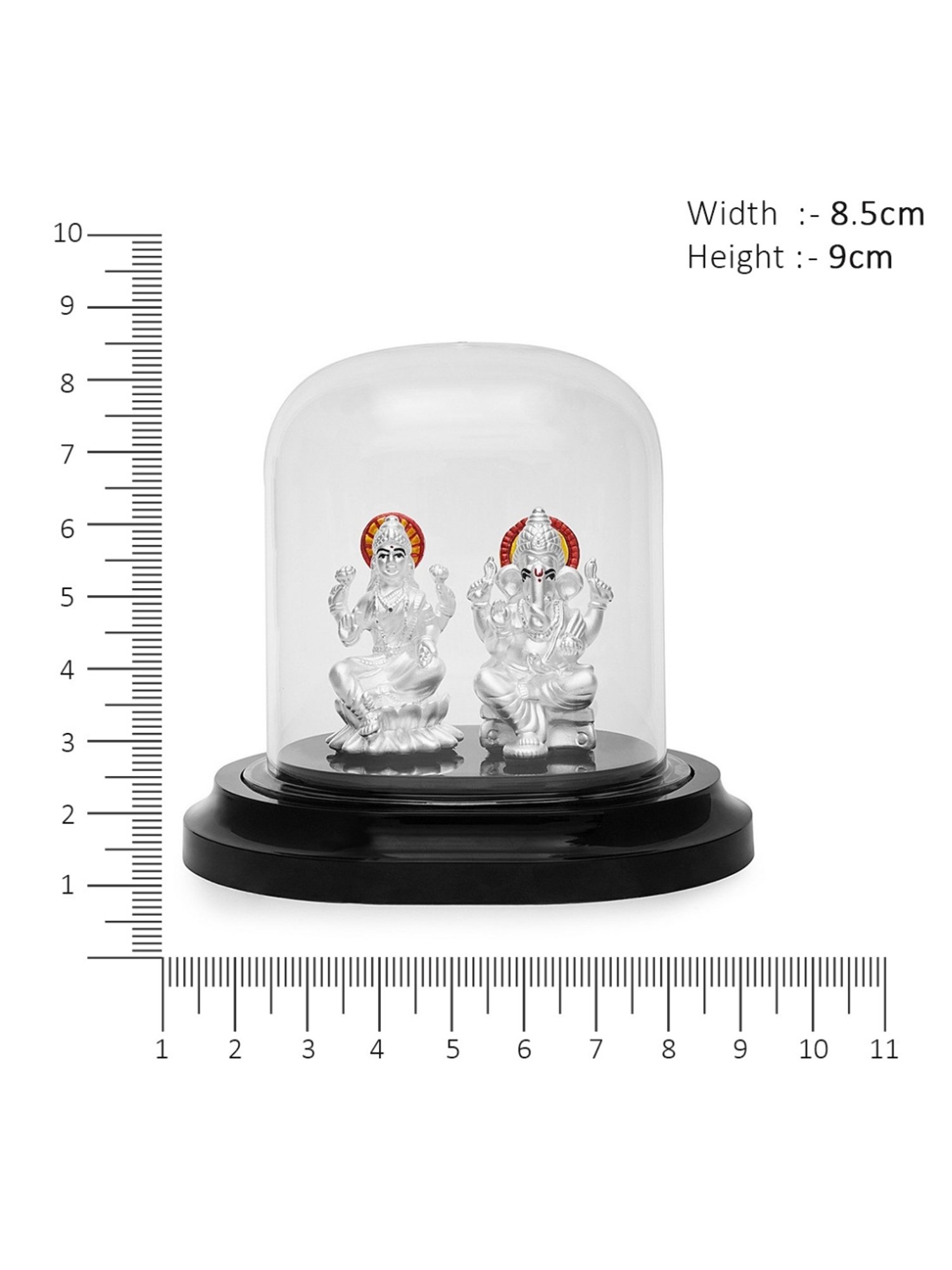 Sri Jagdamba Pearls 0.8 Silver Vishnu Idol