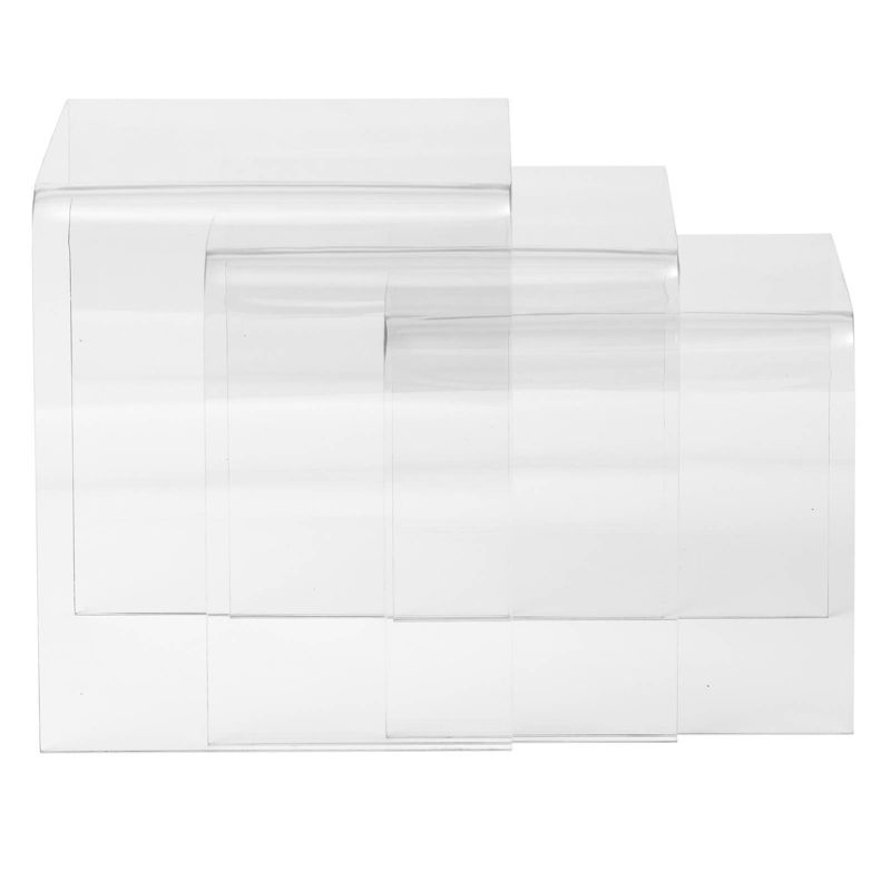 Janice Nesting Tables Clear - Edgemod