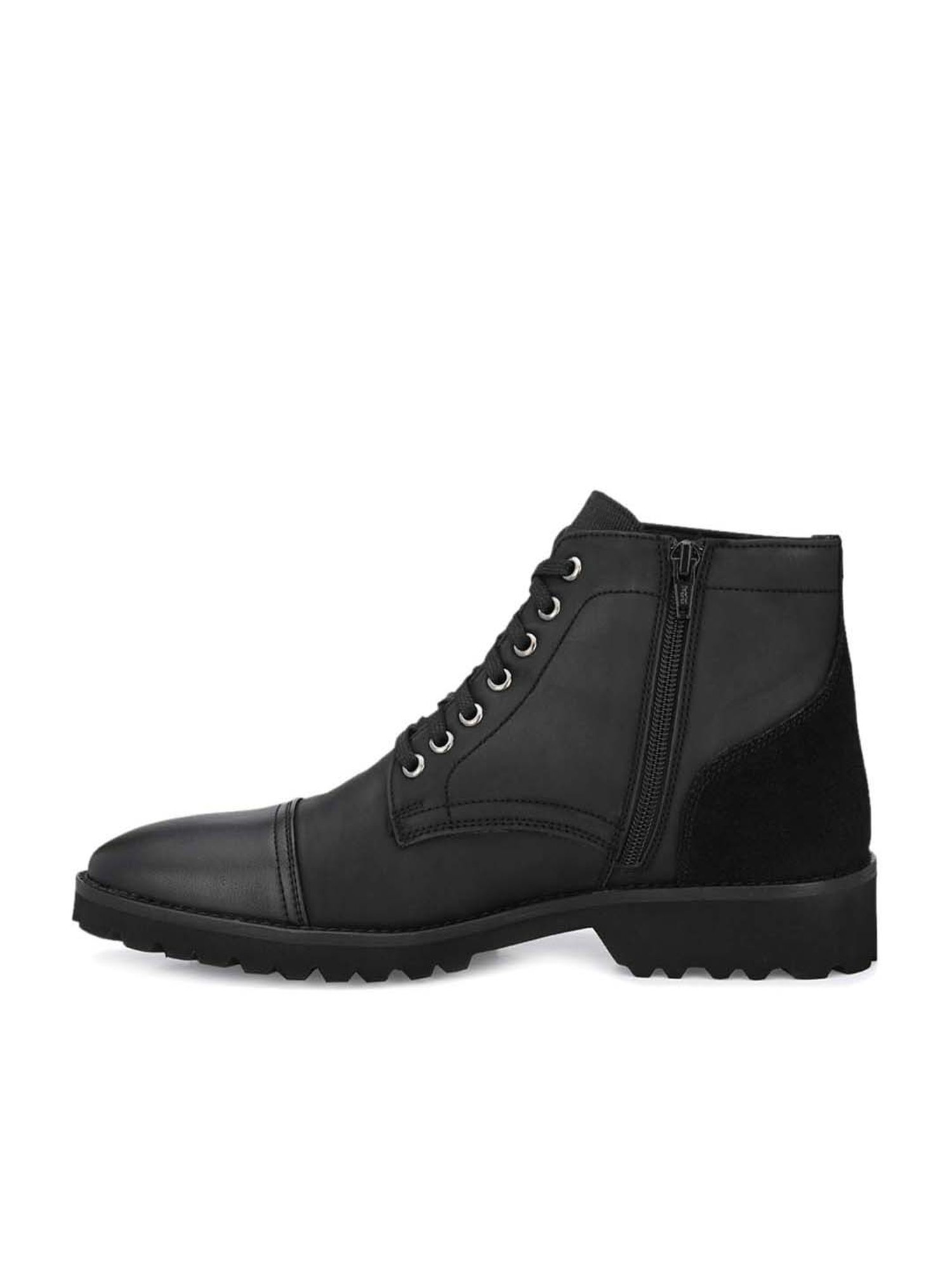 Delize Men's Black Casual Boots