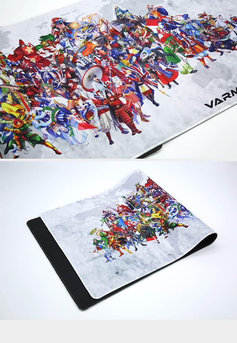 Varmilo X WORLD FLAGS XL  Gaming Mouse Pad 900X400X3mm for Gaming and  Home Use -World Theme