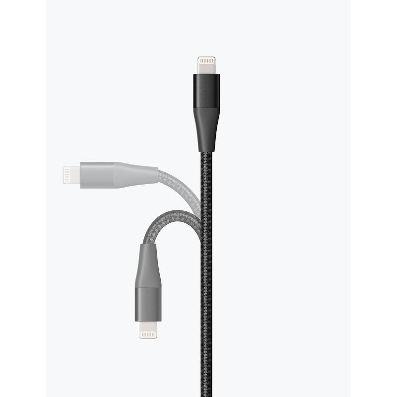 Anker 6' Powerline+ II Braided USB-A to Lightning Cable - Black