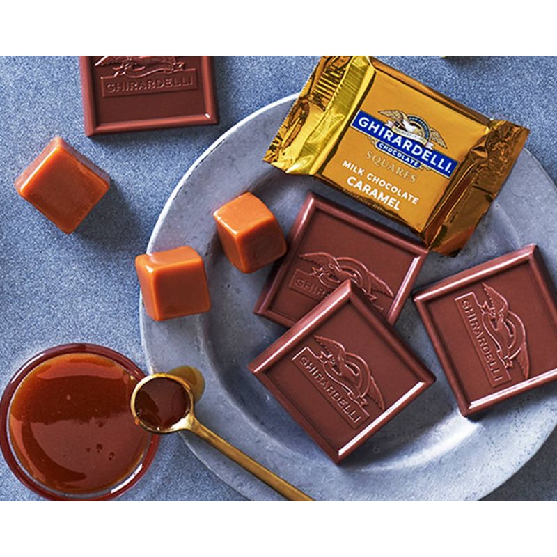 Ghirardelli Milk Chocolate & Caramel Bag - 9.04oz