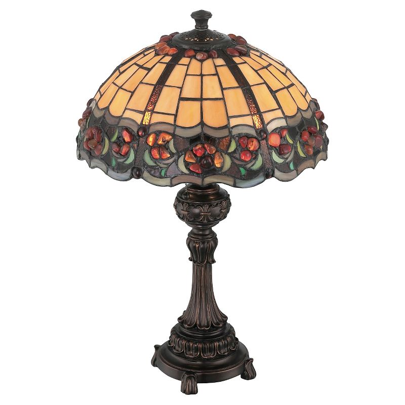 Deana 2 Light Table Lamp  - Dark Bronze