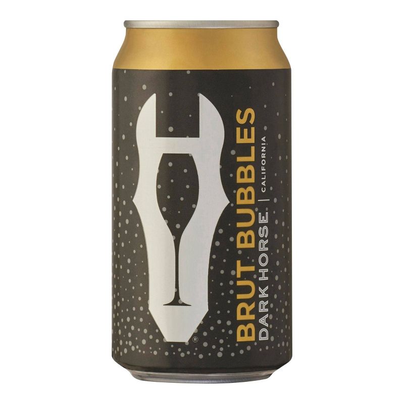 Dark Horse Brut Bubbles Sparkling Wine - 375ml Can