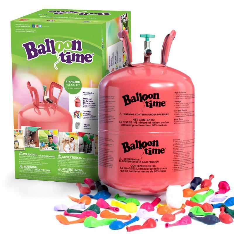 8.9 cu ft Helium Balloon Kit