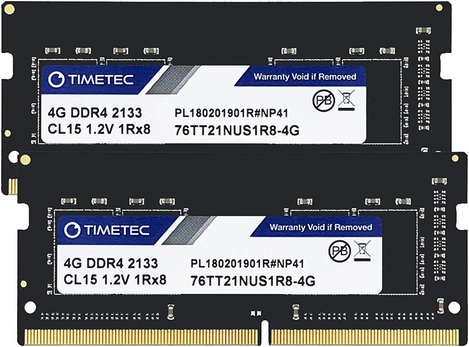 Timetec Hynix IC 8GB DDR4 2400MHz PC4-19200 Unbuffered Non-ECC 1.2V CL17 1Rx8 Single Rank 260 Pin SODIMM Laptop Notebook Computer Memory RAM Module Upgrade (8GB)