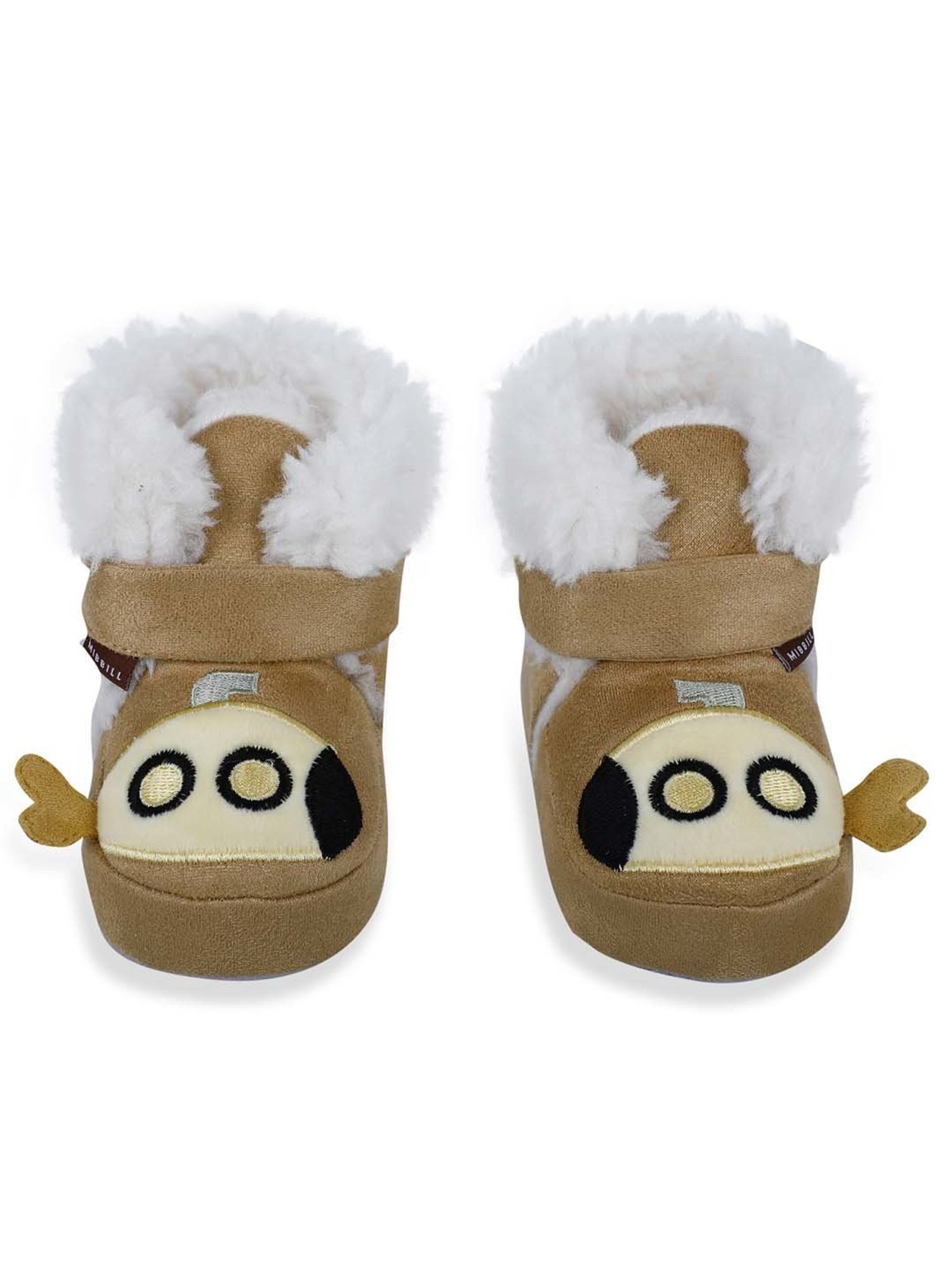 Baby Moo Kids Brown Casual Booties