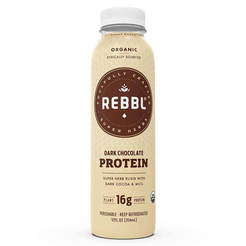 Rebbl Protein Dark Chocolate - 12 fl oz