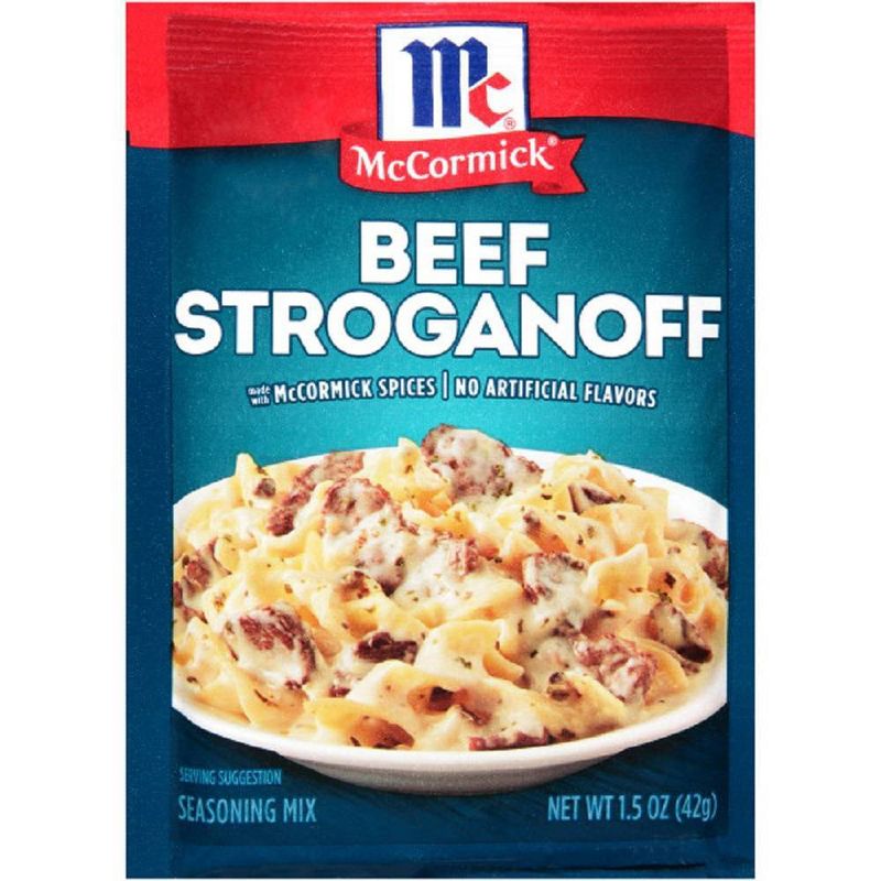 McCormick Beef Stroganoff Sauce Mix - 1.5oz