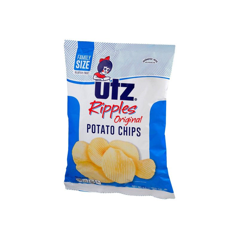 Utz Ripples Original Potato Chips - 9.5oz
