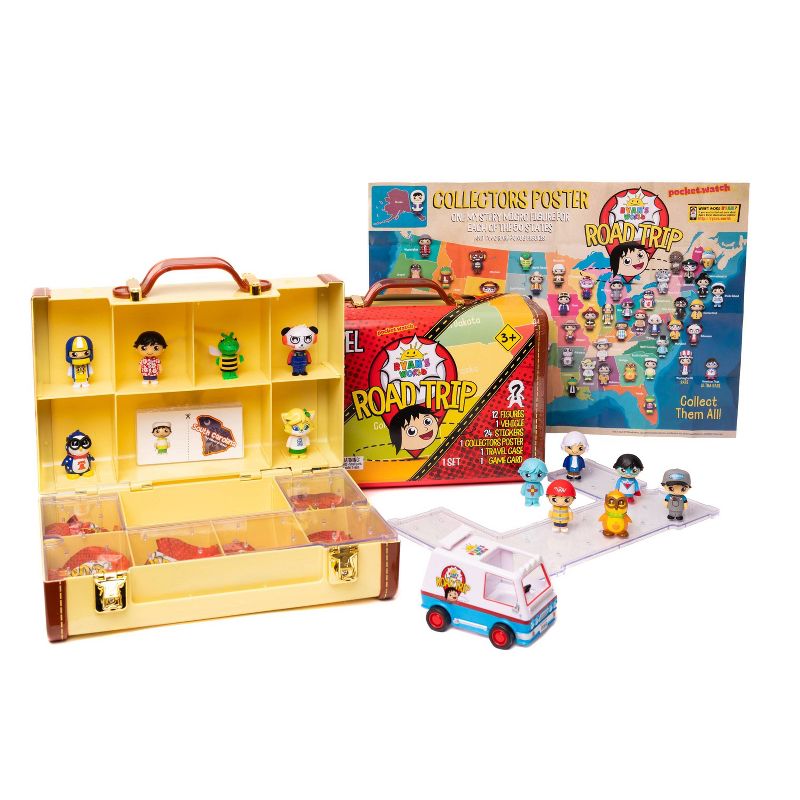 Ryan's World Road Trip Mystery Suitcase