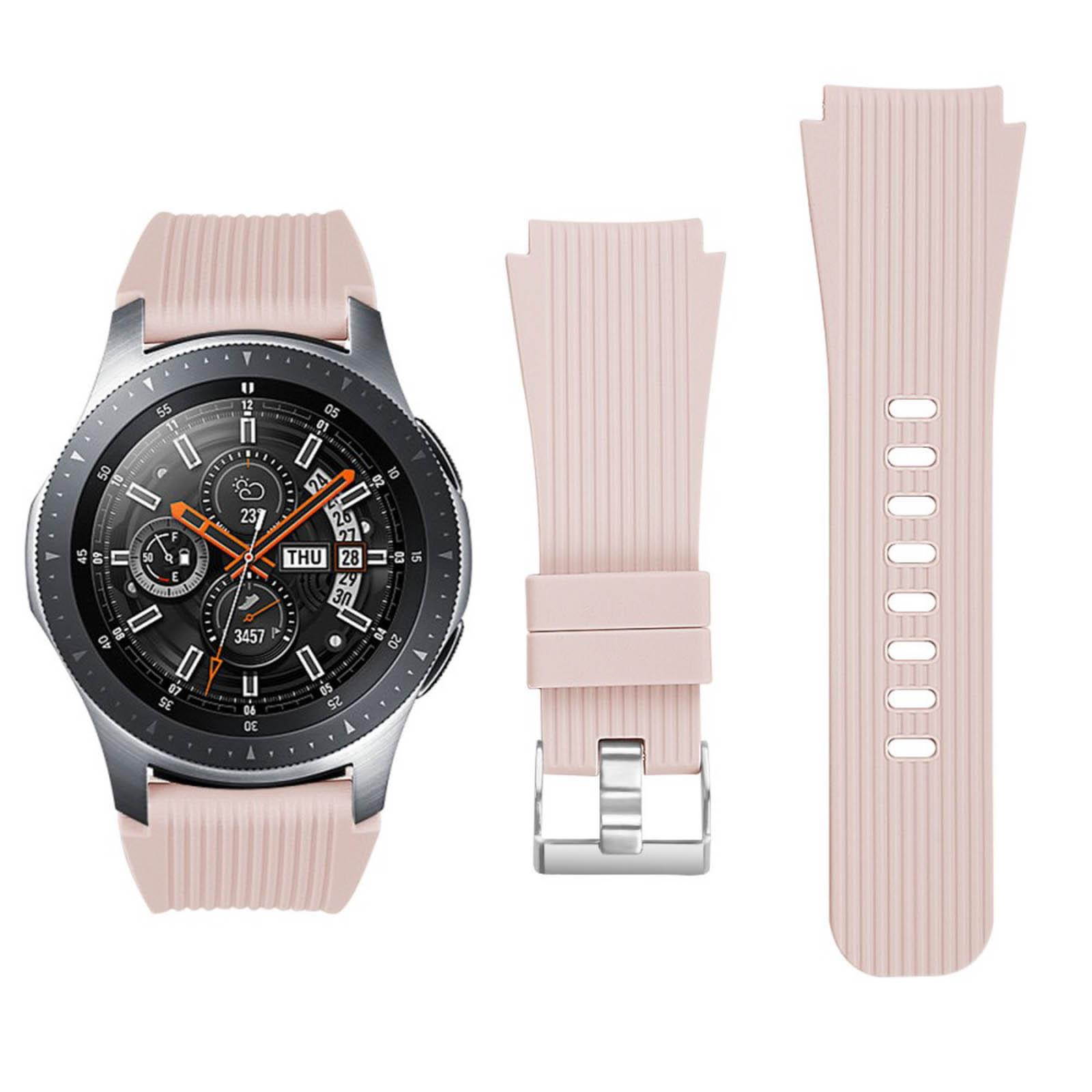 Samsung Galaxy Watch 46 mm soft silicone replacement bracelet - Pink