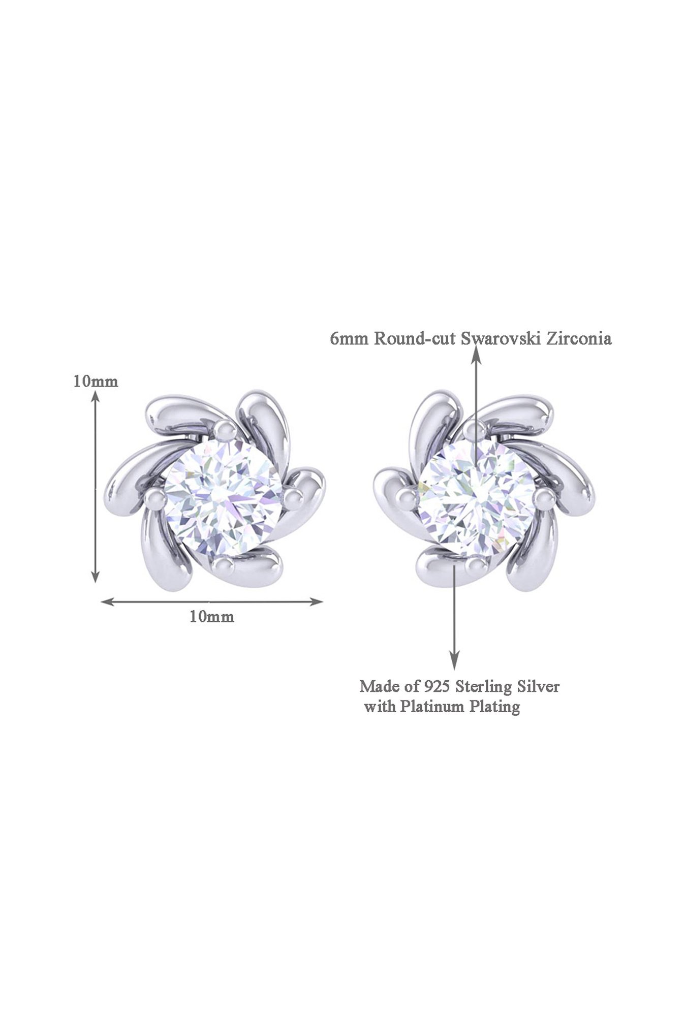 Clara Alma 92.5 Sterling Silver Earrings