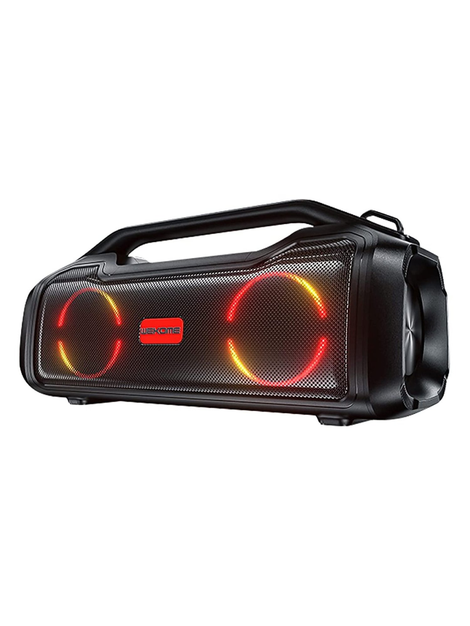 WK Life D28 Bass Monster HiFi Bluetooth Wireless Party Speaker 40W with RGB Lights (Black)